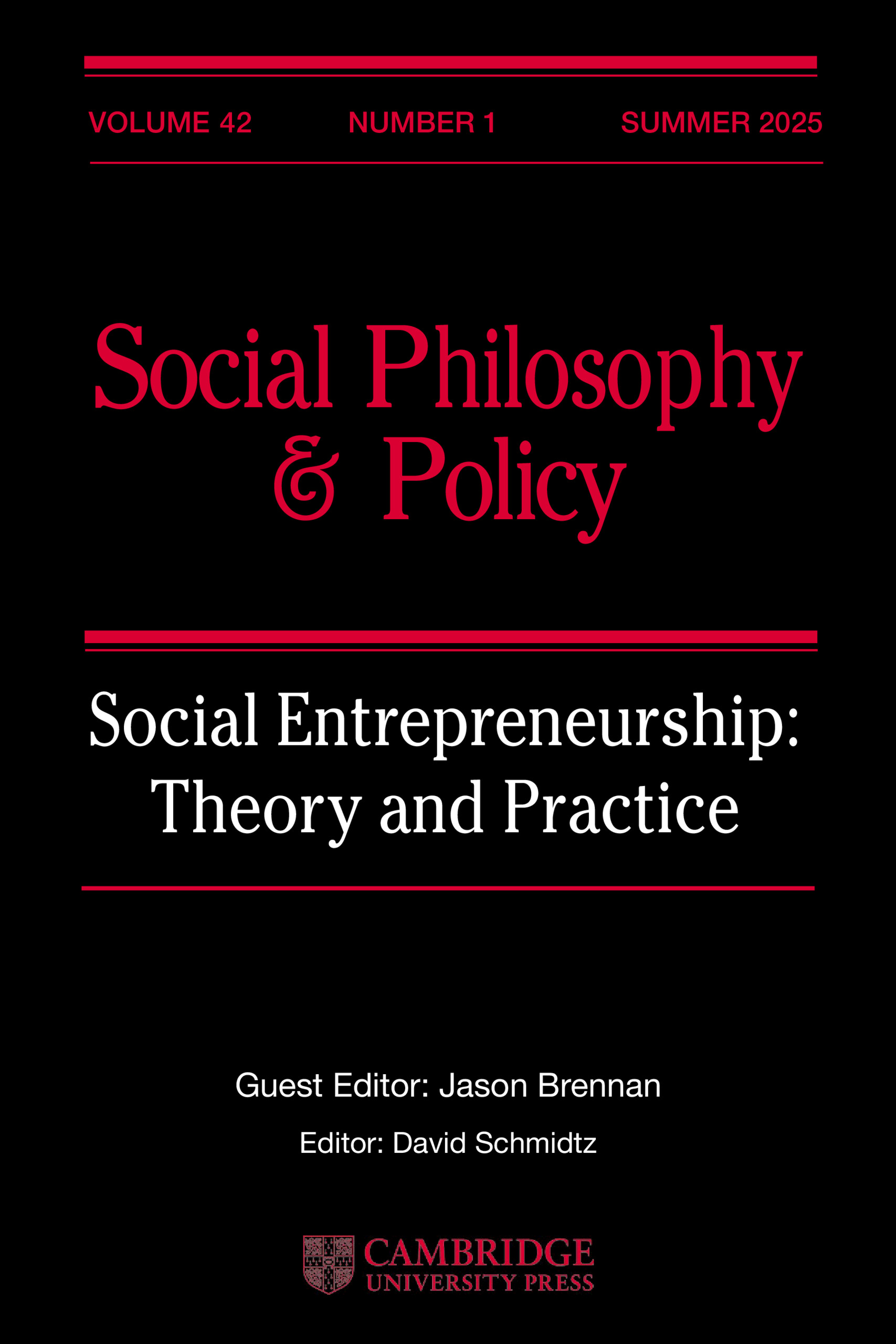 Social Philosophy and Policy